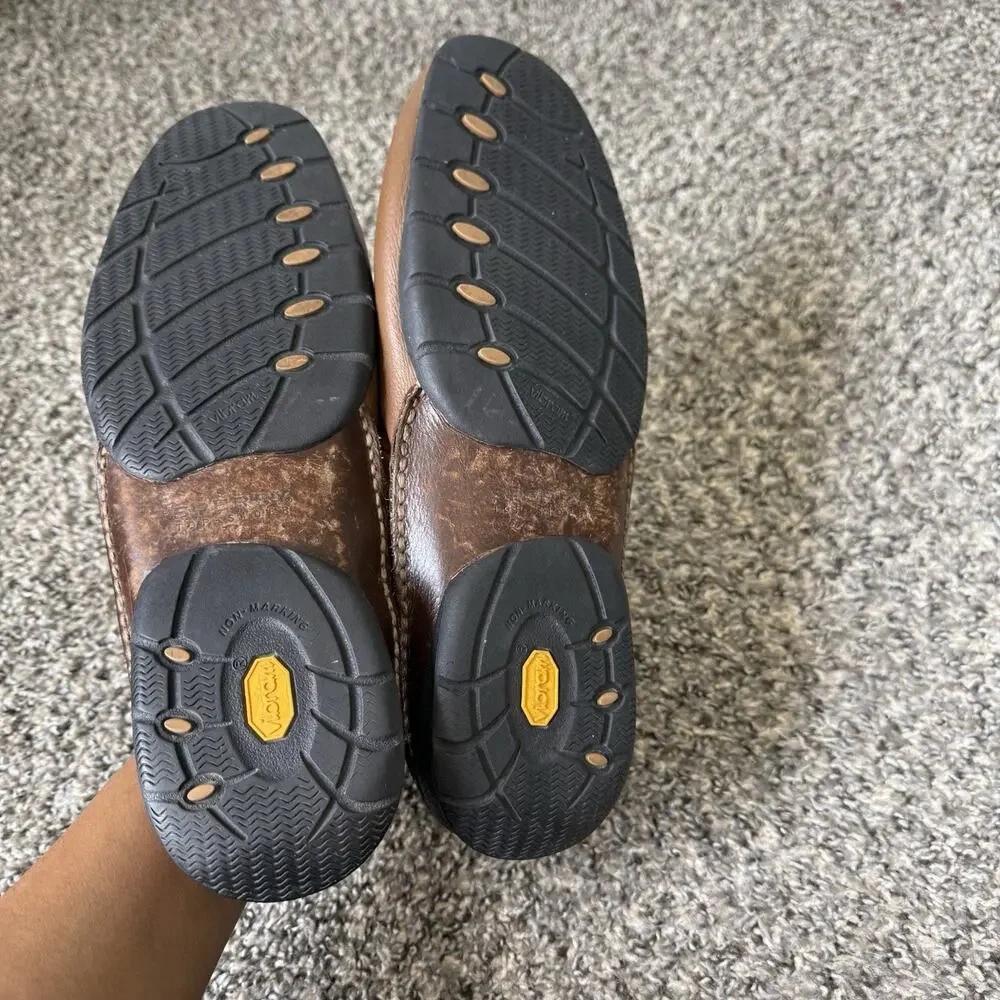 Sperry Top-Sider Men 11.5 M Brown Leather Gold Cup Driving Comfort Loafers Shoe